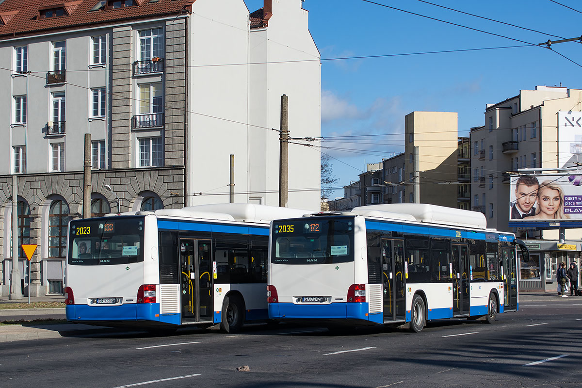 Польша, MAN A21 Lion's City NL313 CNG № 2035