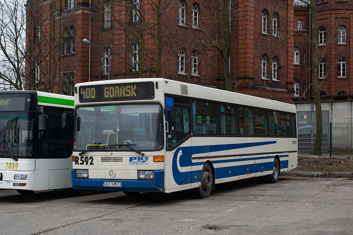 Польша, Mercedes-Benz O407 № R592