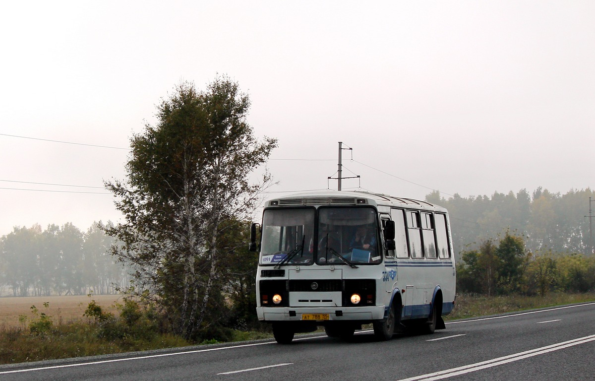 Омская область, ПАЗ-32054 № 334