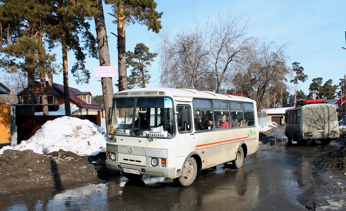 Томская область, ПАЗ-32054 № Е 834 ОО 70