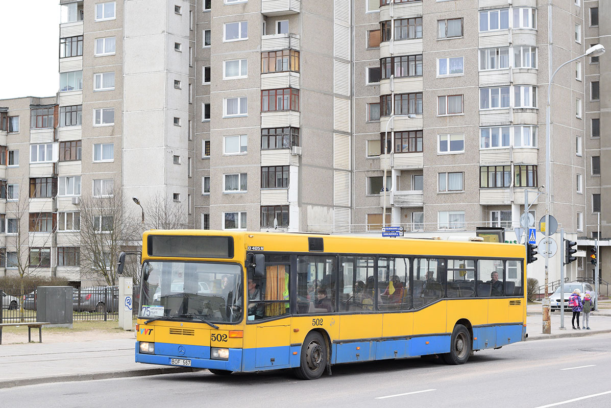 Литва, Mercedes-Benz O405N2 № 502