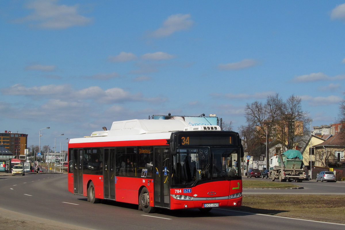 Литва, Solaris Urbino III 12 CNG № 784