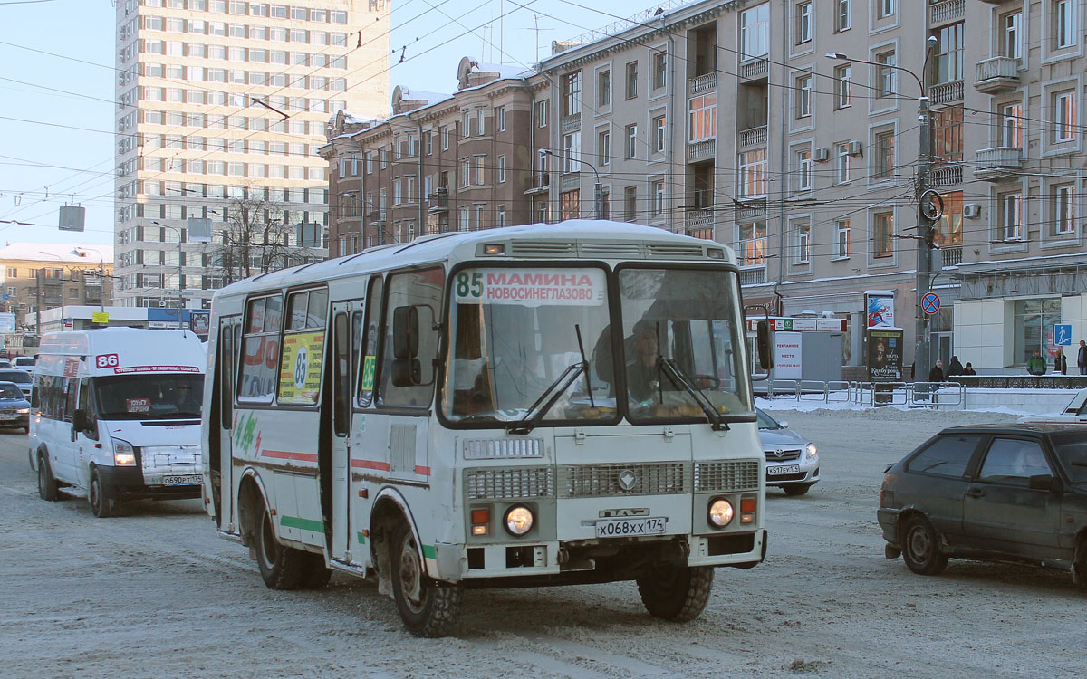 Челябинская область, ПАЗ-32054-07 № Х 068 ХХ 174