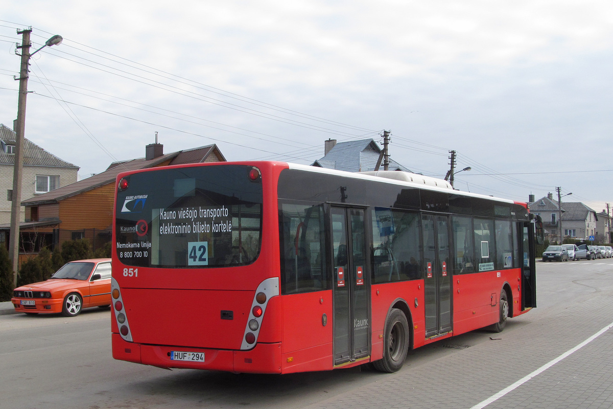 Литва, Van Hool New A330 № 851