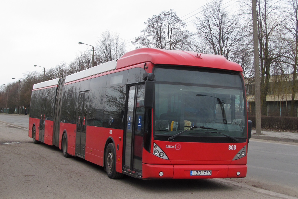 Литва, Van Hool New AG300 № 803