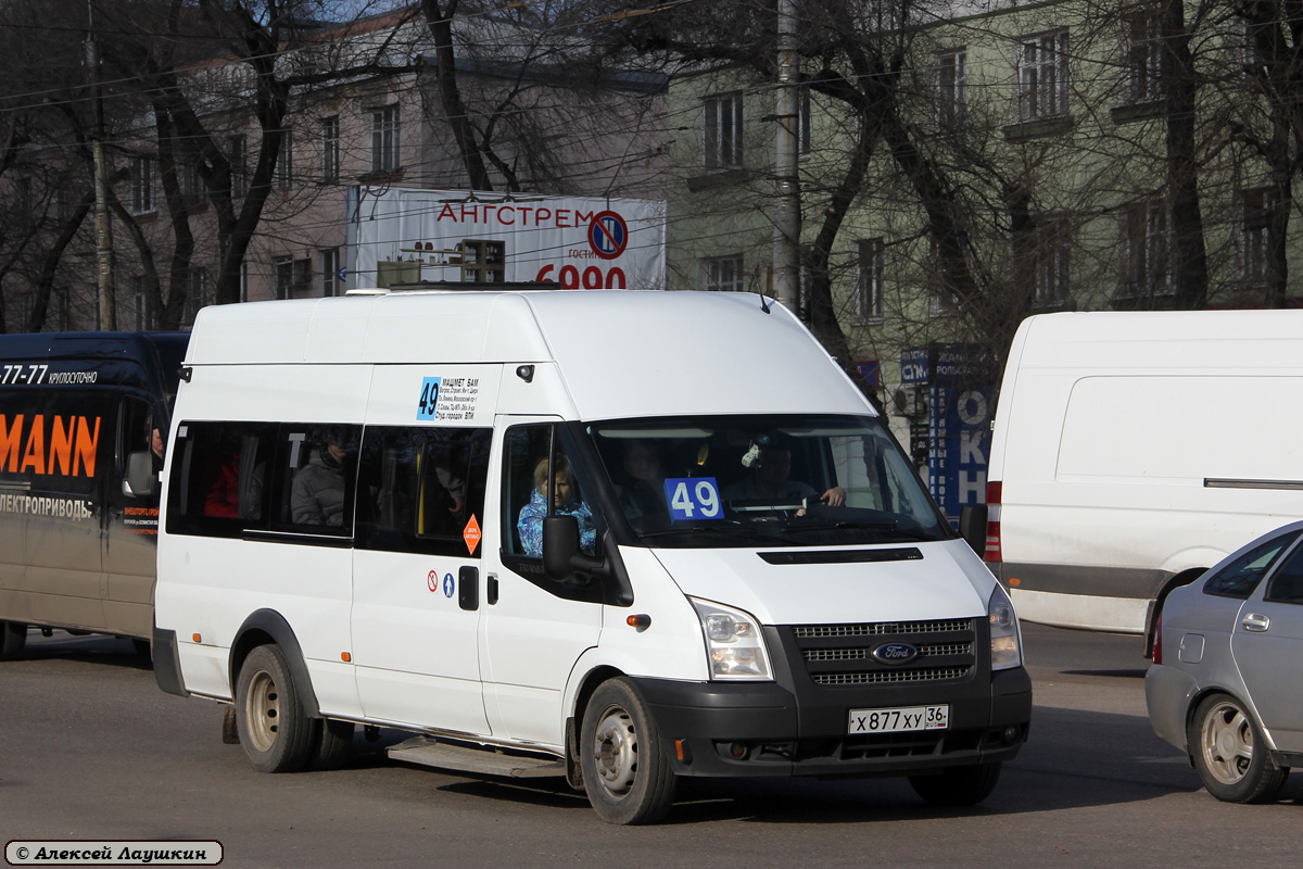 Воронежская область, Автодом (Ford Transit) № Х 877 ХУ 36