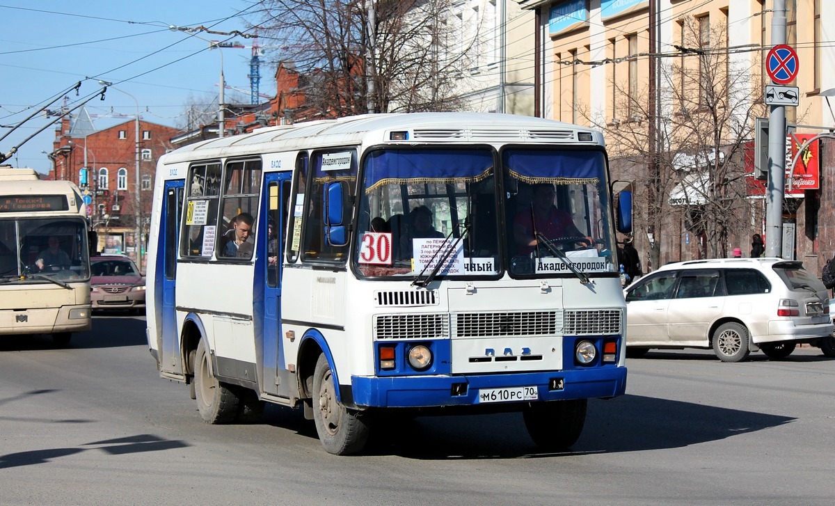 Томская область, ПАЗ-32054 № М 610 РС 70