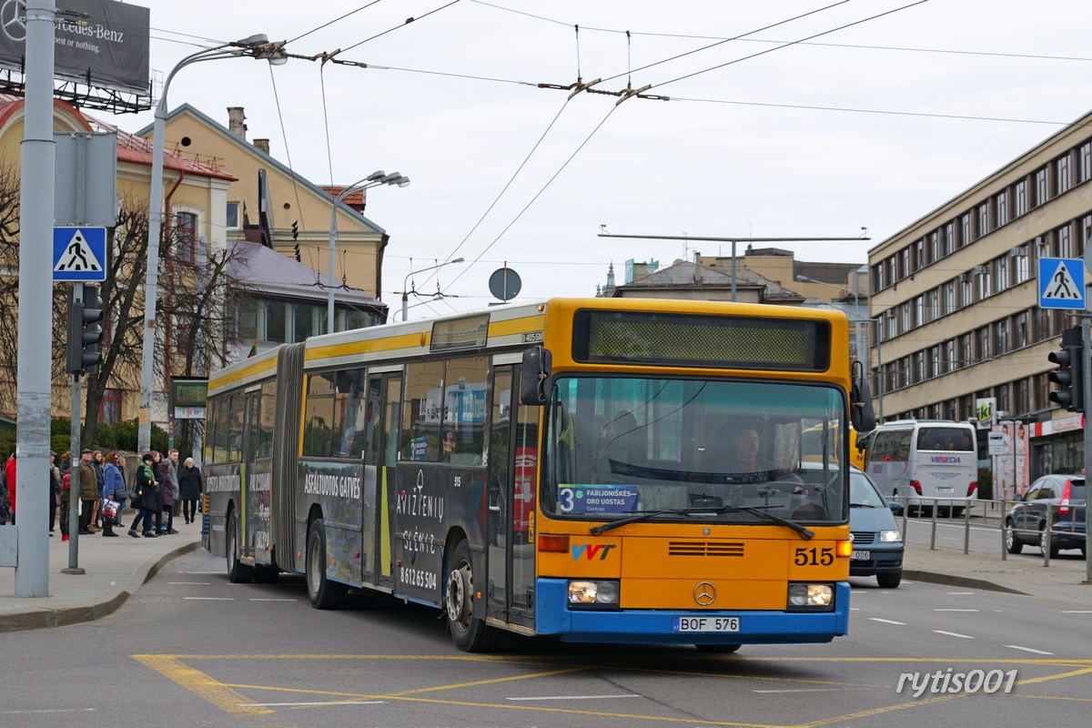 Литва, Mercedes-Benz O405GN № 515