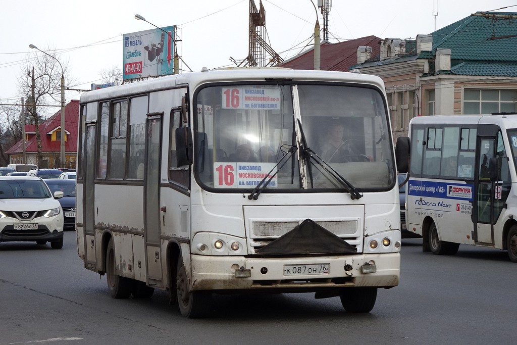 Ярославская область, ПАЗ-320402-03 № К 087 ОН 76