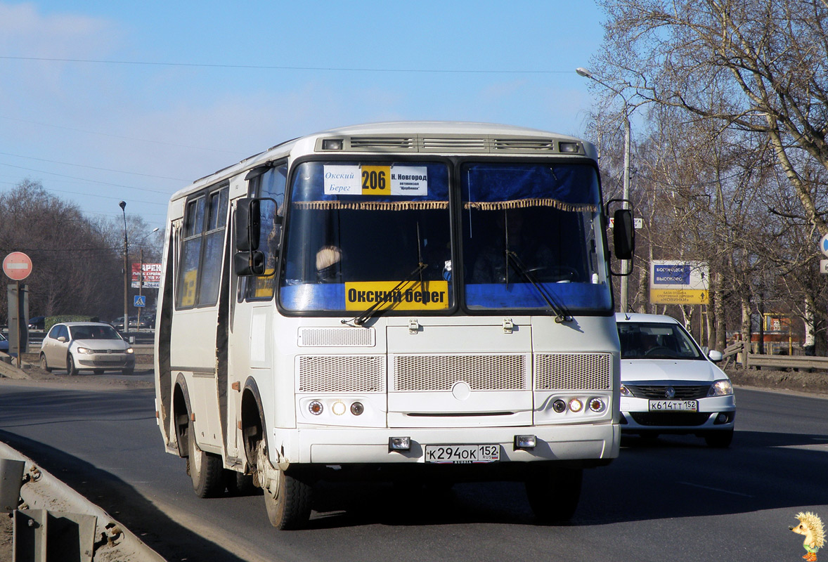 Нижегородская область, ПАЗ-32054-07 № К 294 ОК 152