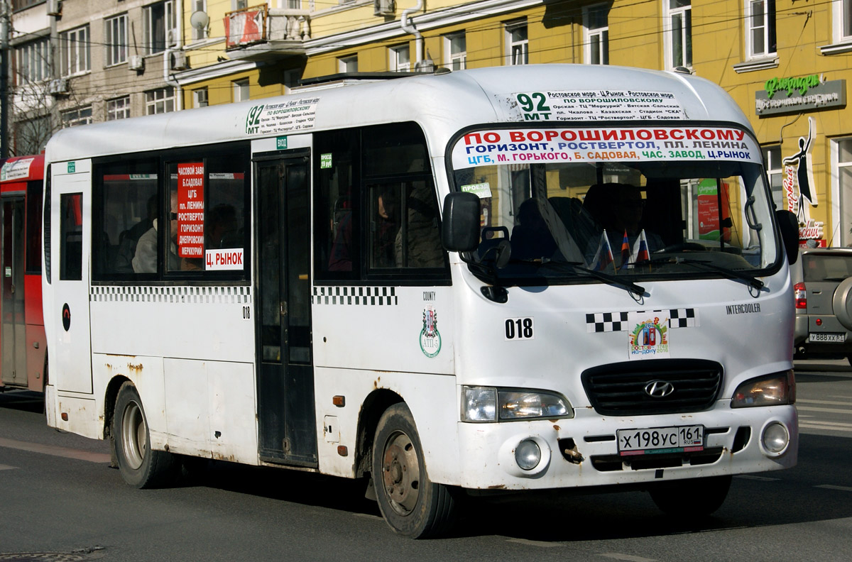 Ростовская область, Hyundai County LWB C09 (ТагАЗ) № 018