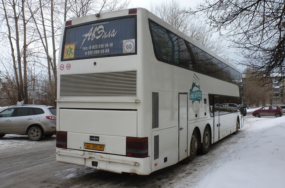 Свердловская область, Van Hool TD927 Astromega № ВЕ 380 66