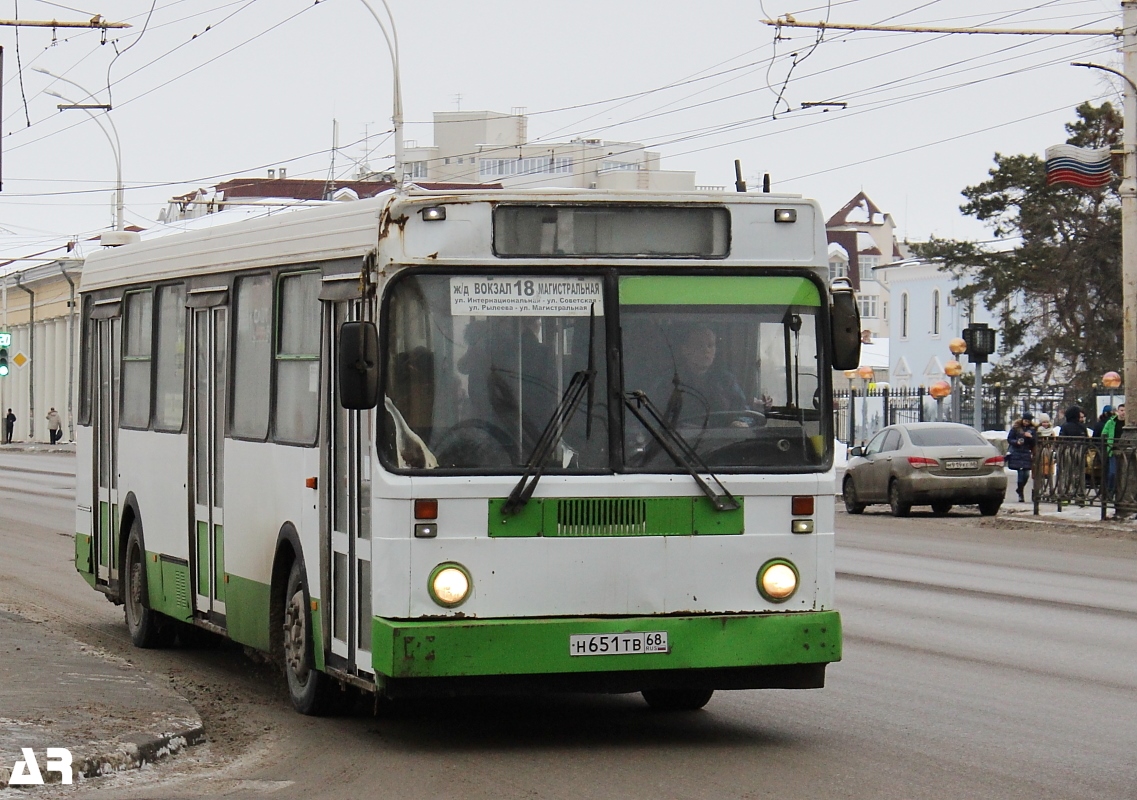 Тамбовская область, ЛиАЗ-5256.25 № Н 651 ТВ 68