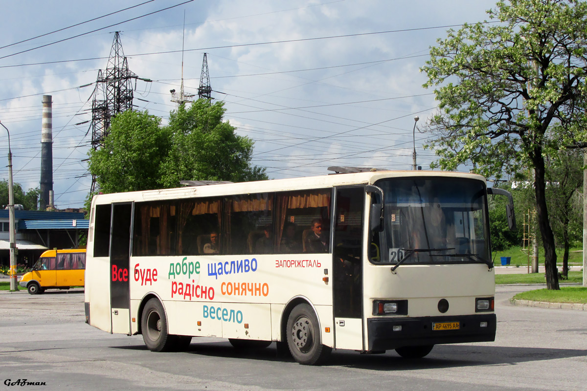 Запорожская область, ЛАЗ-4207JT "Лайнер-10" № AP 4695 AA