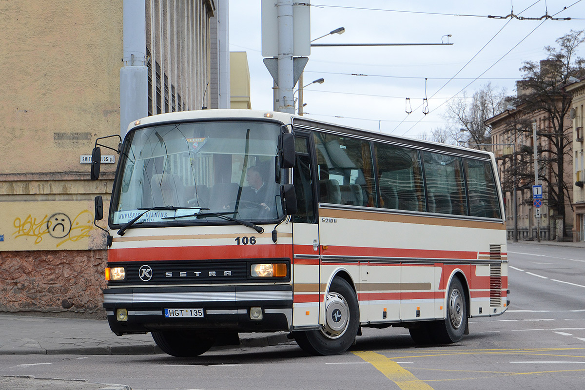 Литва, Setra S210H № 106