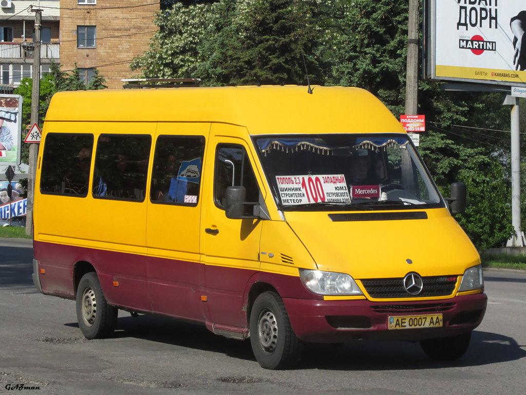 Днепропетровская область, Mercedes-Benz Sprinter W903 311CDI № AE 0007 AA