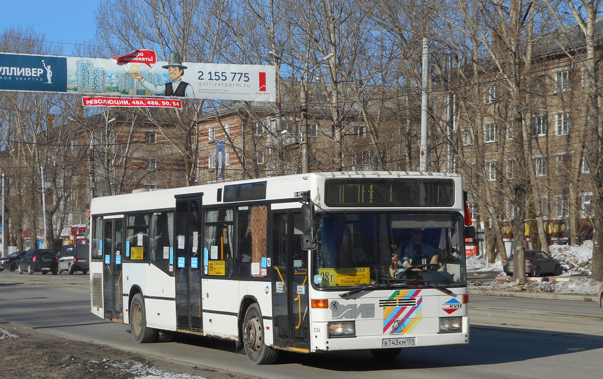 Пермский край, Mercedes-Benz O405N2 № В 743 КМ 159