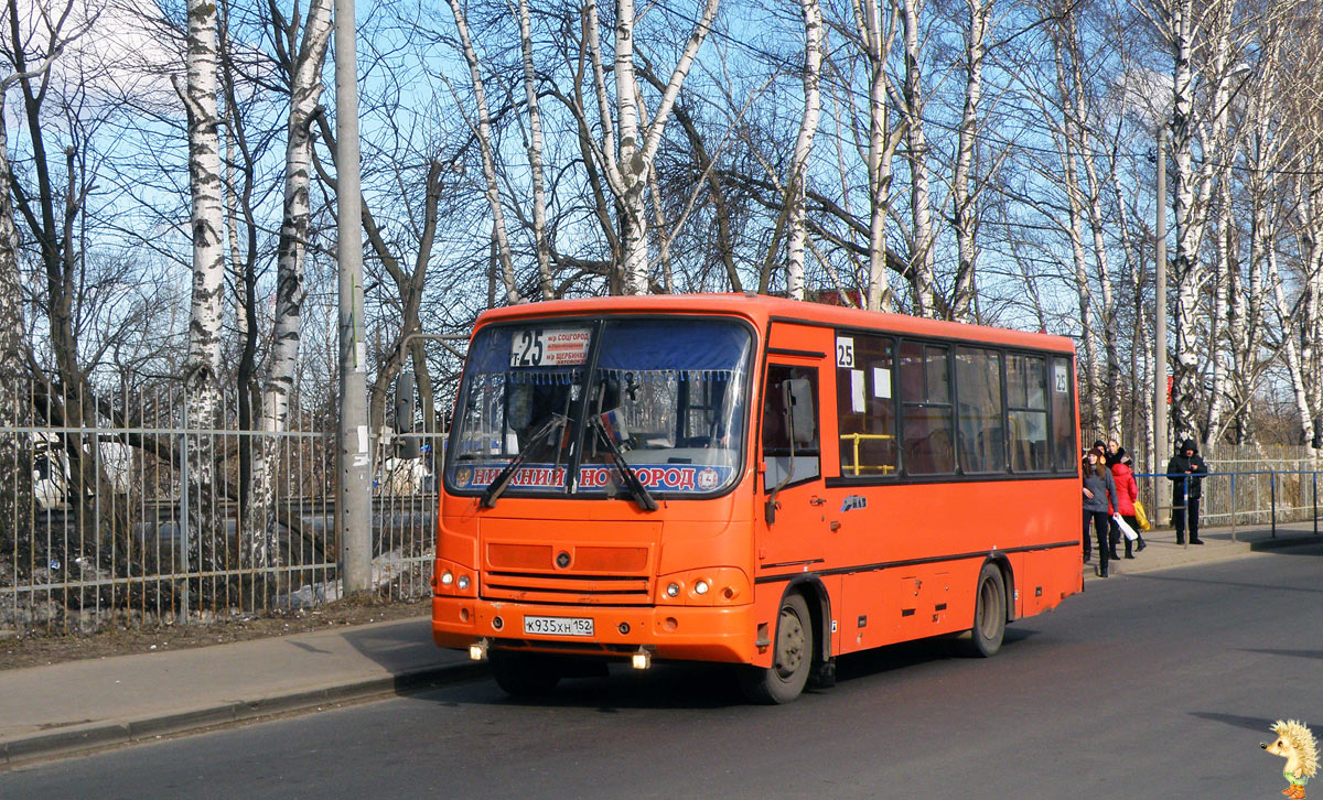 Нижегородская область, ПАЗ-320402-05 № К 935 ХН 152