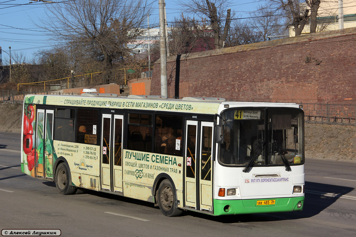 Воронежская область, ЛиАЗ-5256.36 № ВВ 485 36