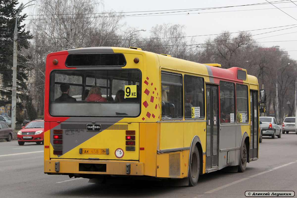 Воронежская область, Van Hool A120/50 № АК 458 36