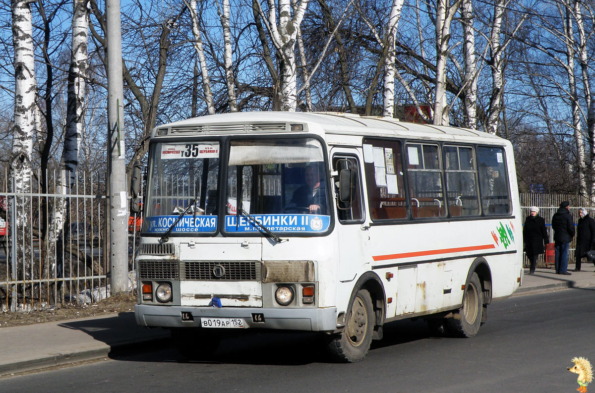 Нижегородская область, ПАЗ-32054 № В 019 АР 152