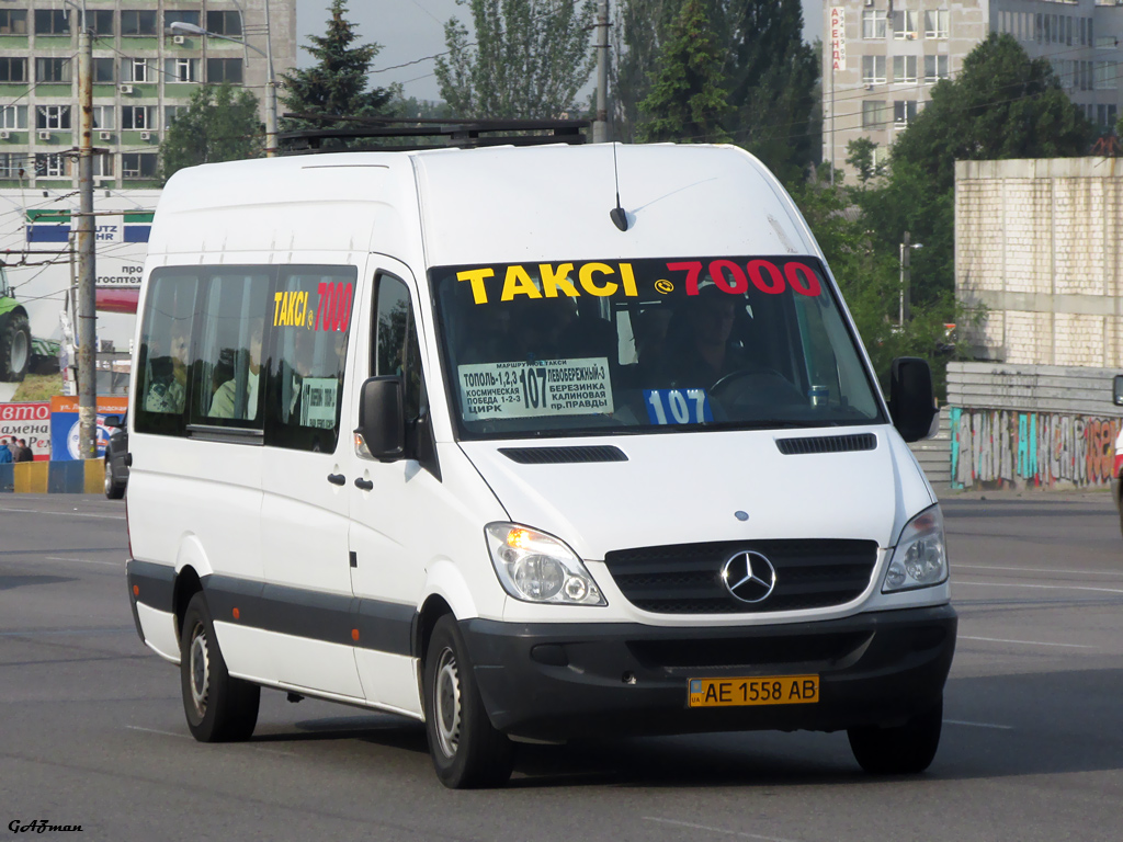 Днепропетровская область, Mercedes-Benz Sprinter W906 316CDI № AE 1558 AB