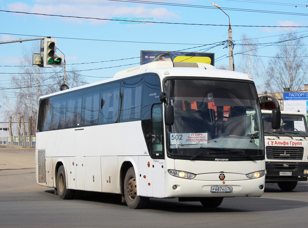 Яраслаўская вобласць, Marcopolo Andare 1000 (ГолАЗ) (Hyundai) № Р 687 КО 76