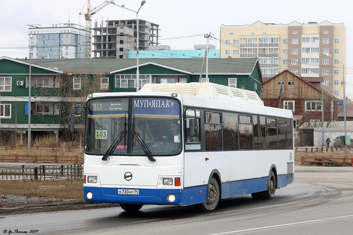 Sacha (Jakutsko), LiAZ-5256.57 č. К 730 КР 14