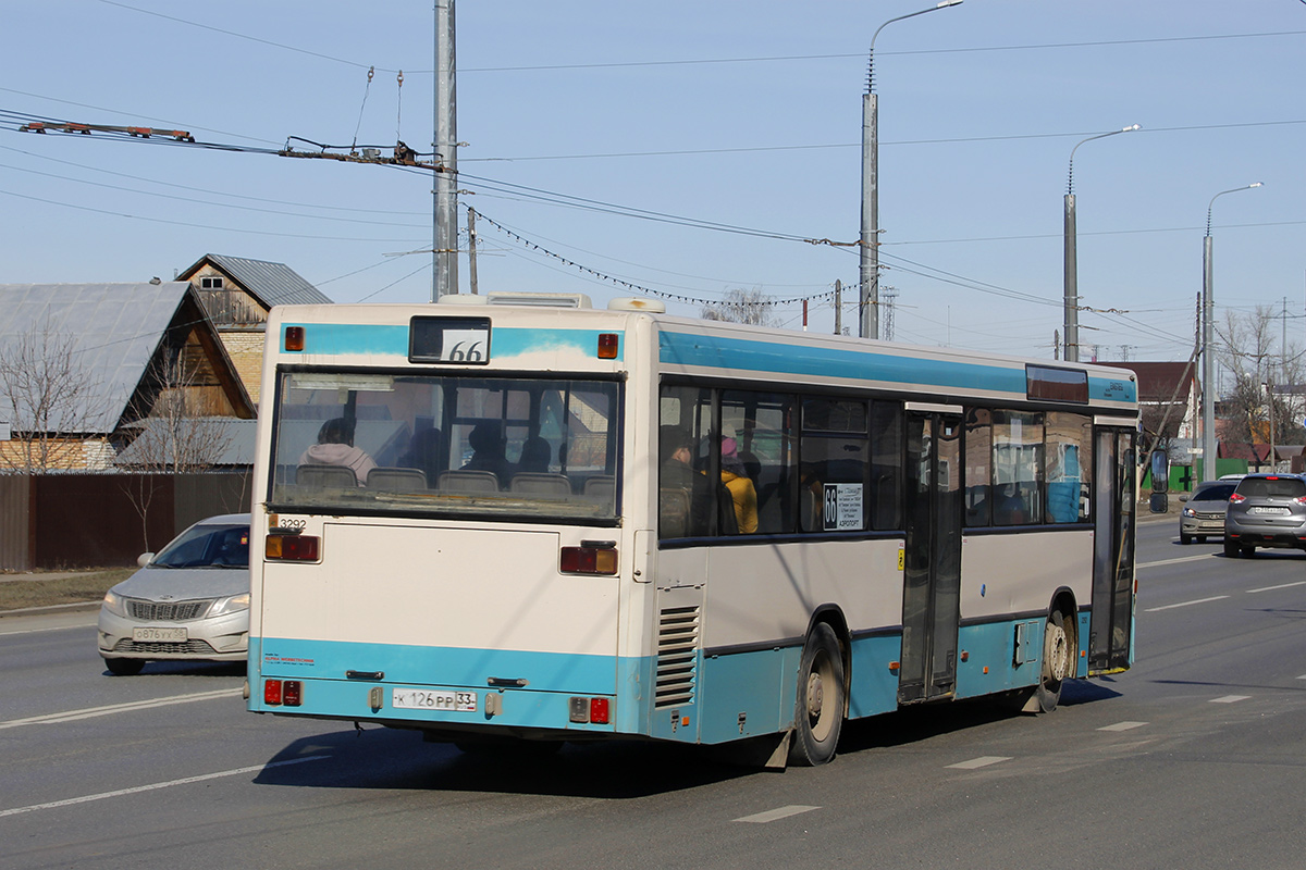 Пензенская область, Mercedes-Benz O405N № К 126 РР 33