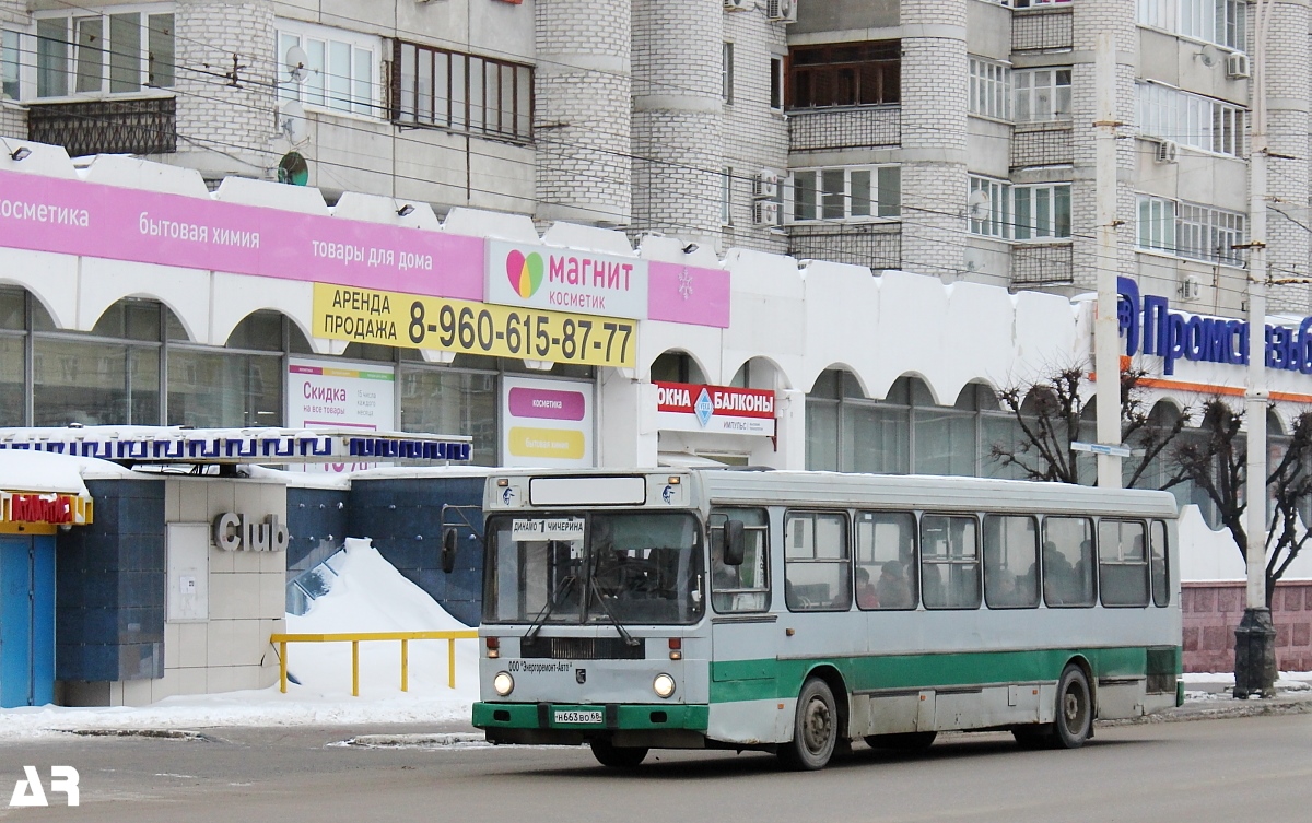 Тамбовская область, ЛиАЗ-5256.00 № Н 663 ВО 68