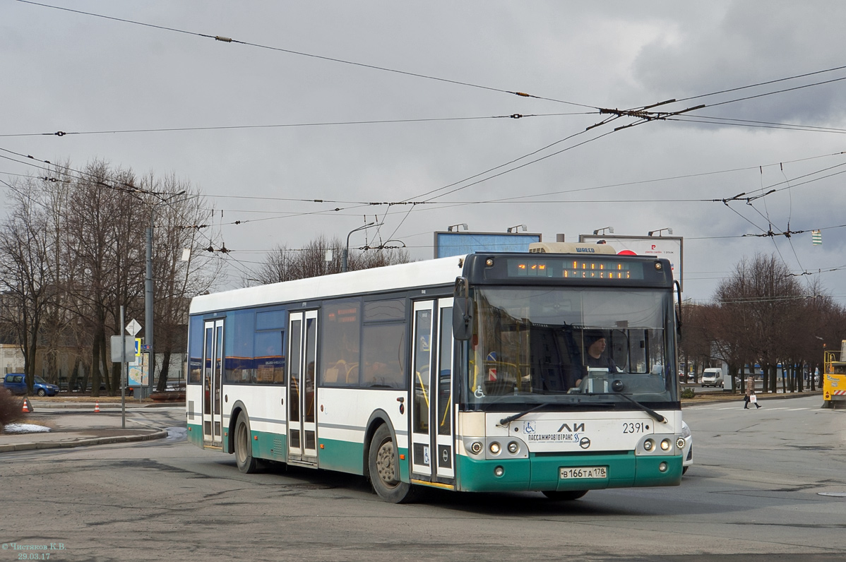 Санкт-Петербург, ЛиАЗ-5292.60 № 2391