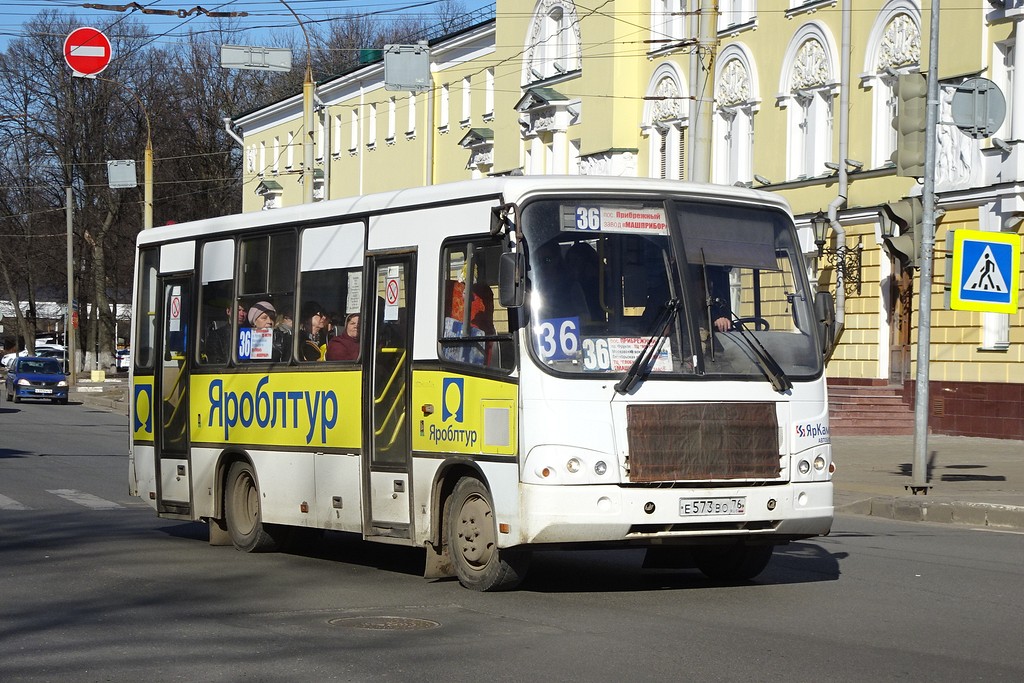 Ярославская область, ПАЗ-320402-05 № Е 573 ВО 76