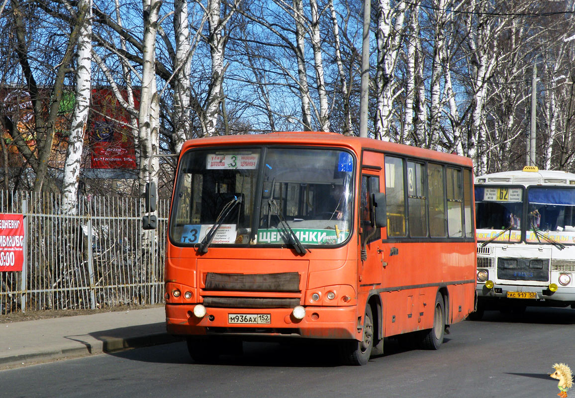 Нижегородская область, ПАЗ-320402-05 № М 936 АХ 152