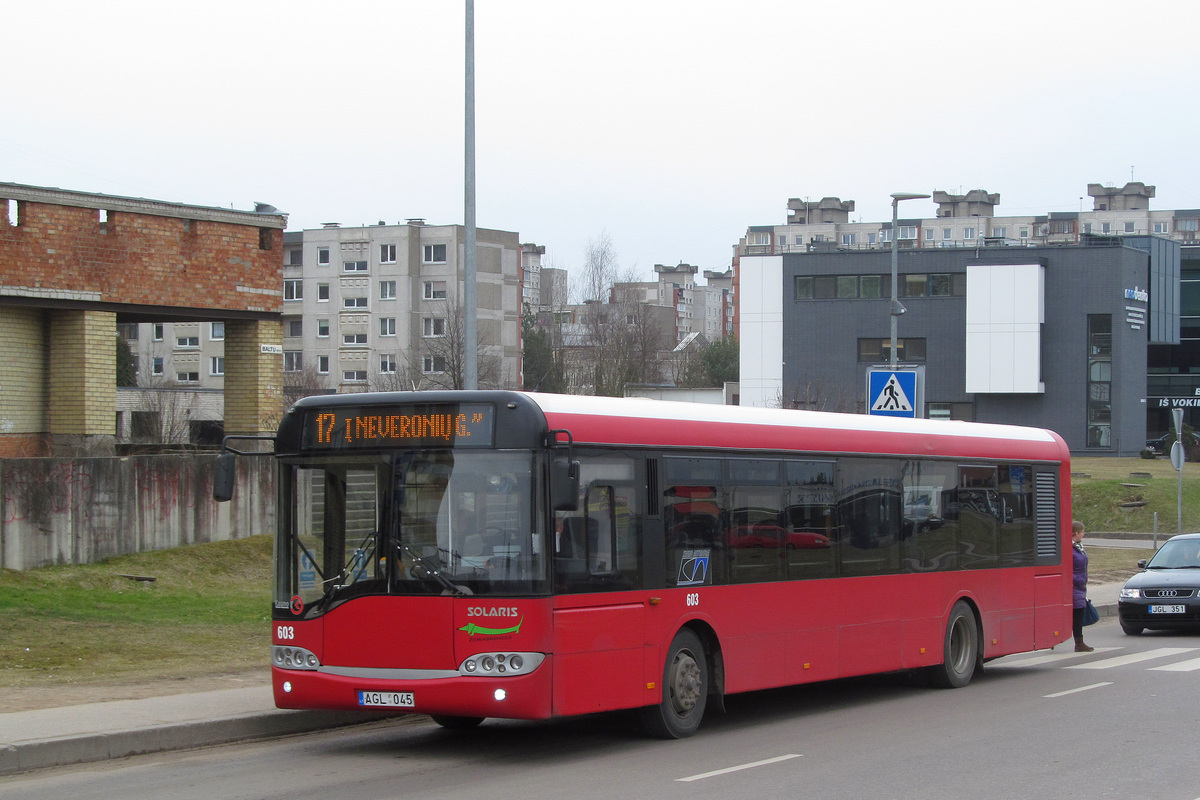 Литва, Solaris Urbino II 12 № 603