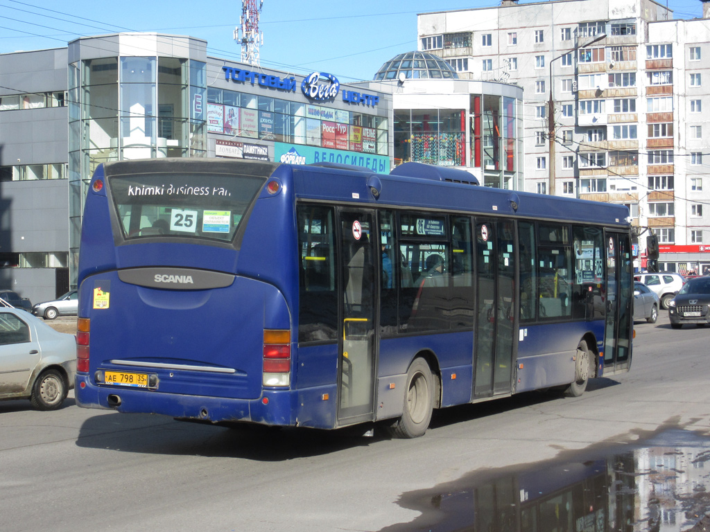 Вологодская область, Scania OmniLink I (Скания-Питер) № АЕ 798 35