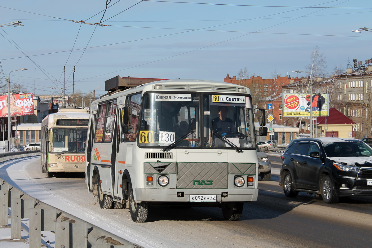 Tomsk region, PAZ-32054 # К 092 КН 70