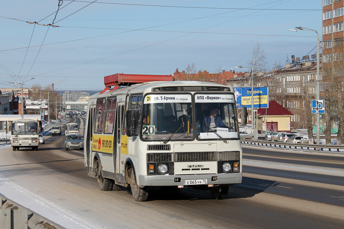 Томская вобласць, ПАЗ-32054 № Е 065 УК 70