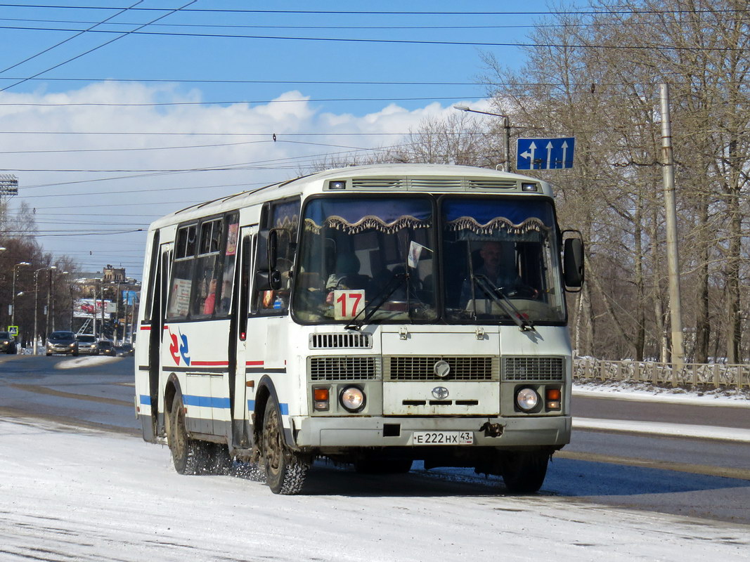 Кировская область, ПАЗ-4234 № Е 222 НХ 43