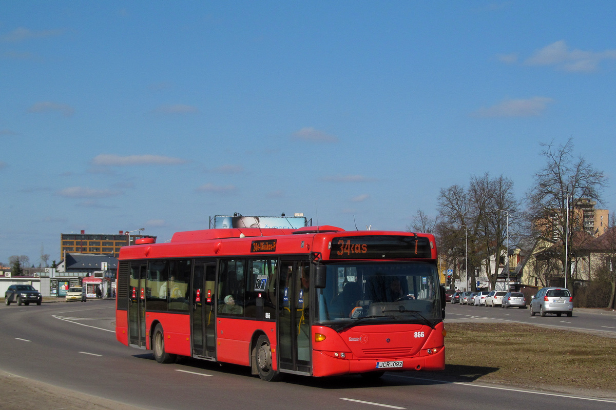 Литва, Scania OmniCity II № 866