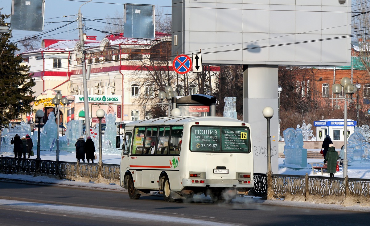 Томская область, ПАЗ-32054 № Х 434 ВУ 142