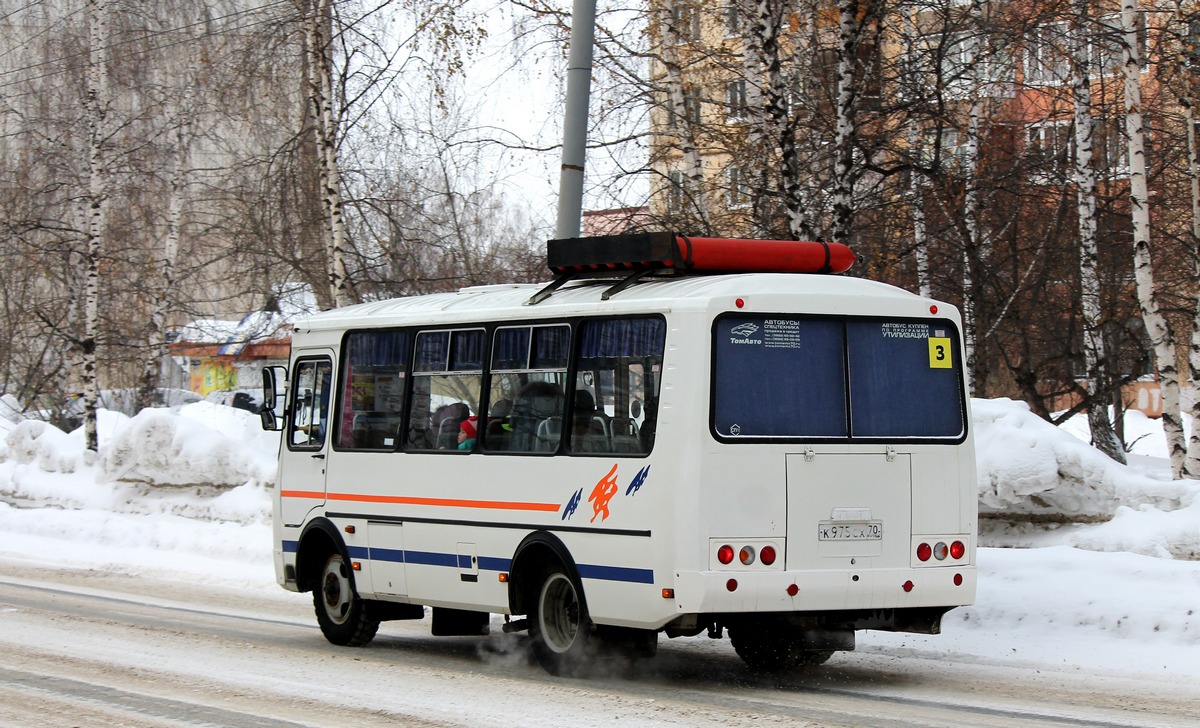 Томская область, ПАЗ-32054 № К 975 СХ 70