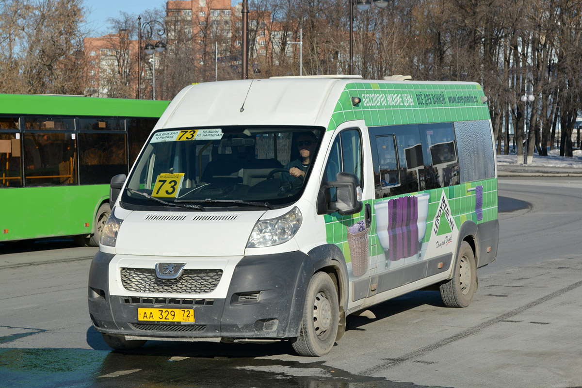 Тюменская область, Нижегородец-2227SK (Peugeot Boxer) № АА 329 72