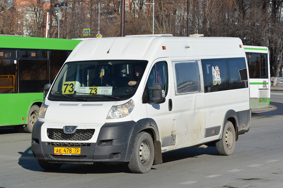 Тюменская область, Нижегородец-2227SK (Peugeot Boxer) № АЕ 478 72