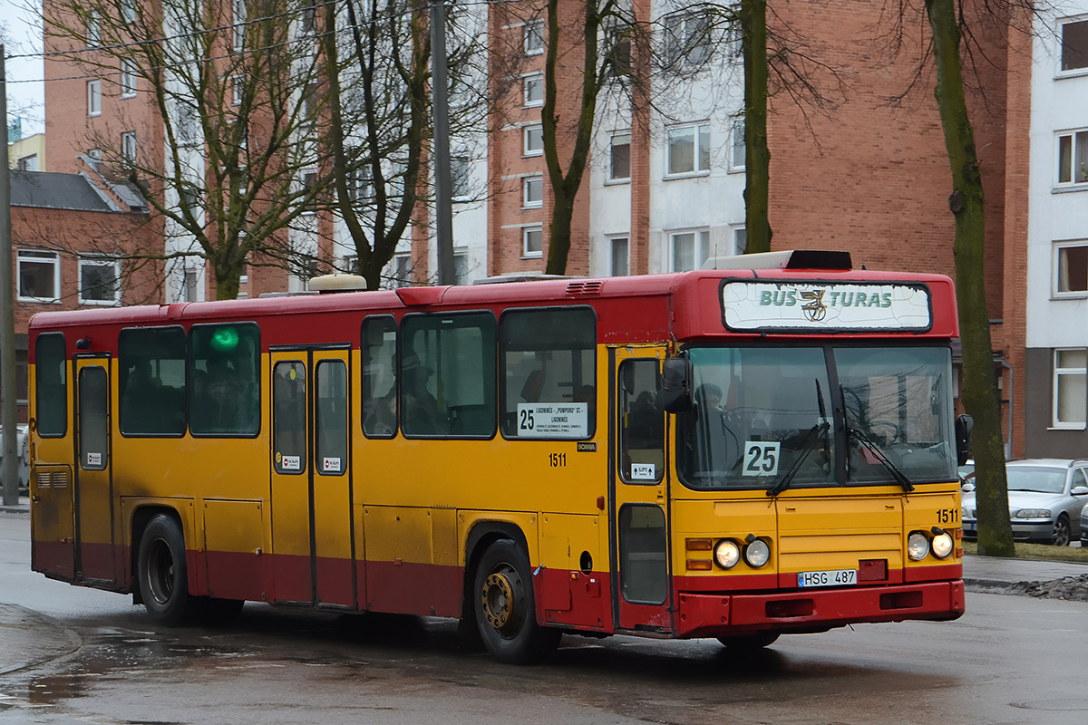 Литва, Scania CN113CLB № 1511