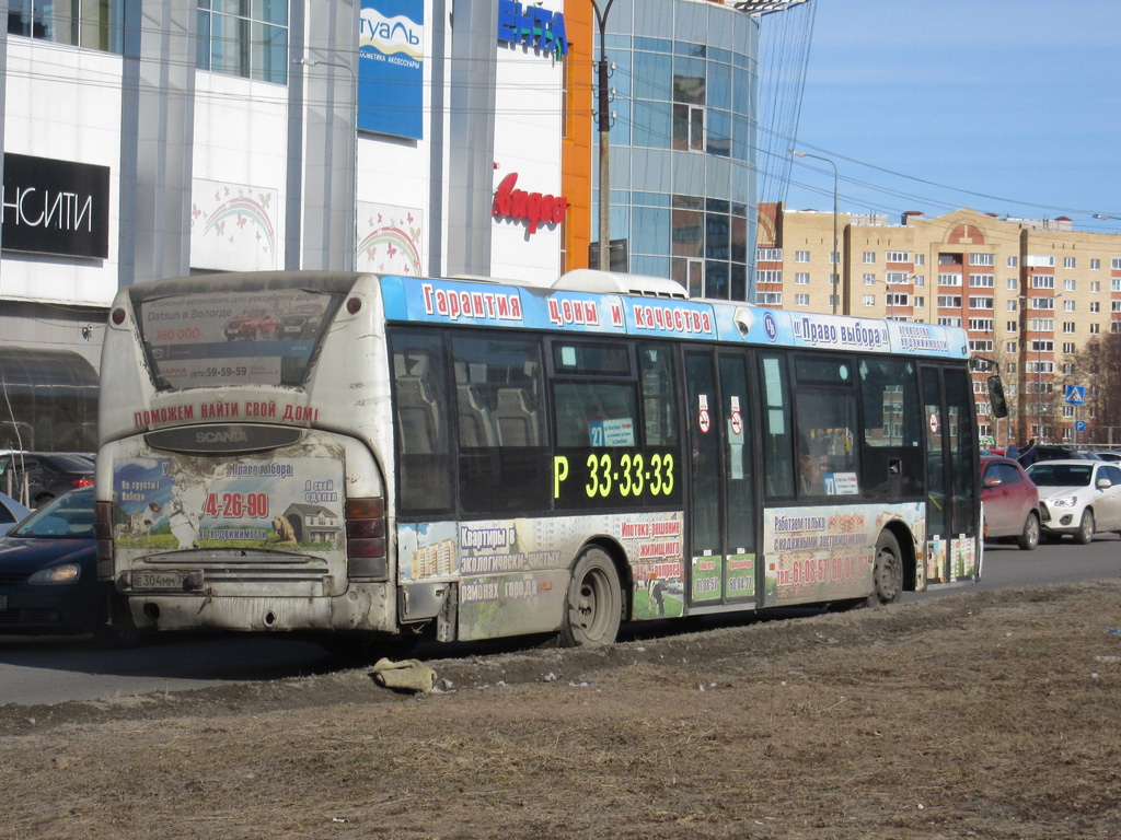 Вологодская область, Scania OmniLink I (Скания-Питер) № Е 304 ММ 35