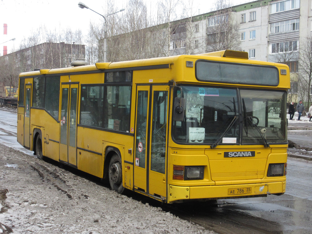 Вологодская область, Scania CN113CLL MaxCi № АЕ 786 35