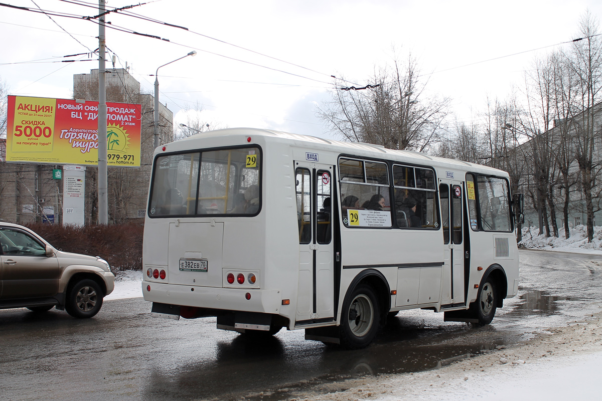 Томская область, ПАЗ-32054 № Е 382 ЕВ 70