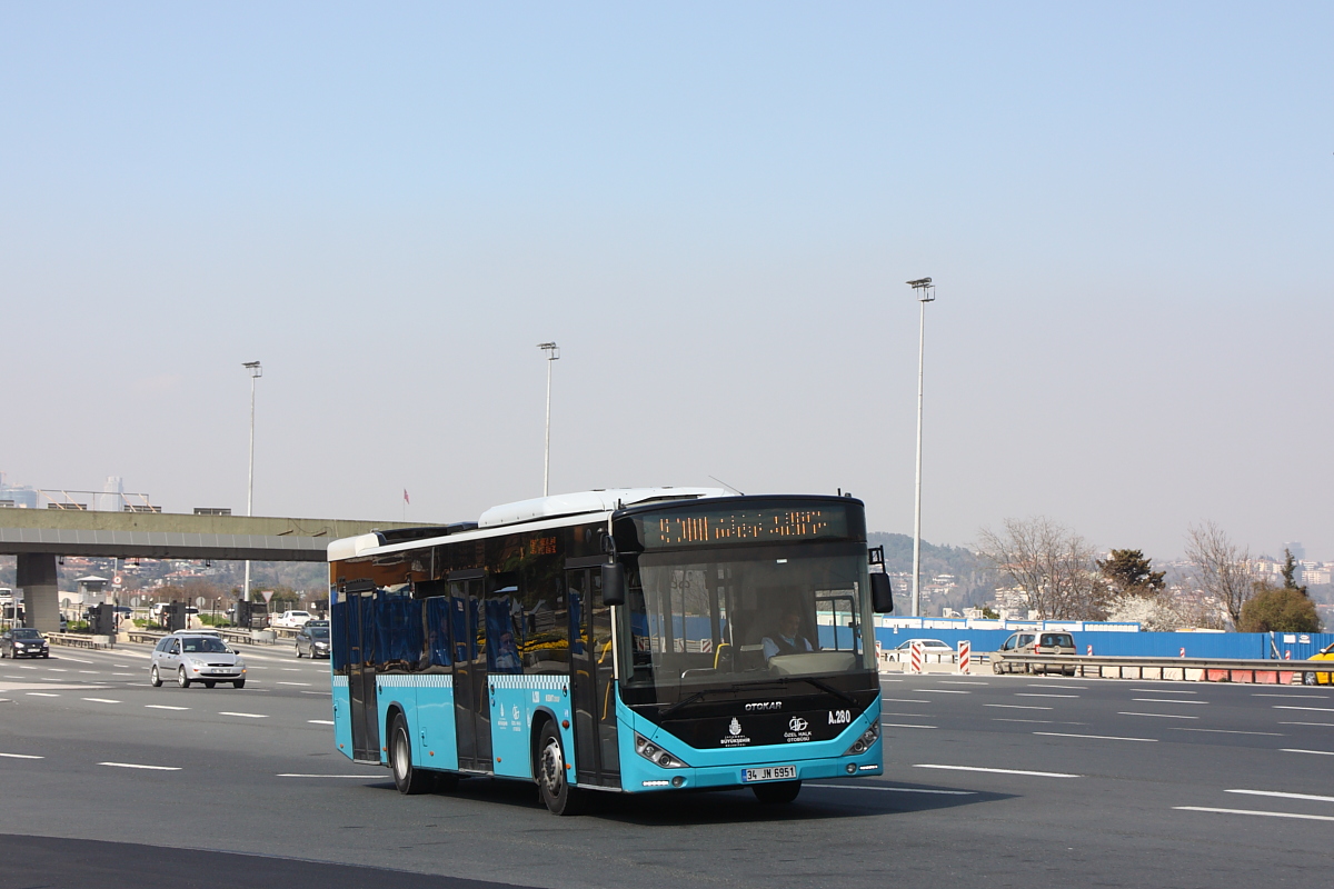 Турция, Otokar Kent 290LF № A-280