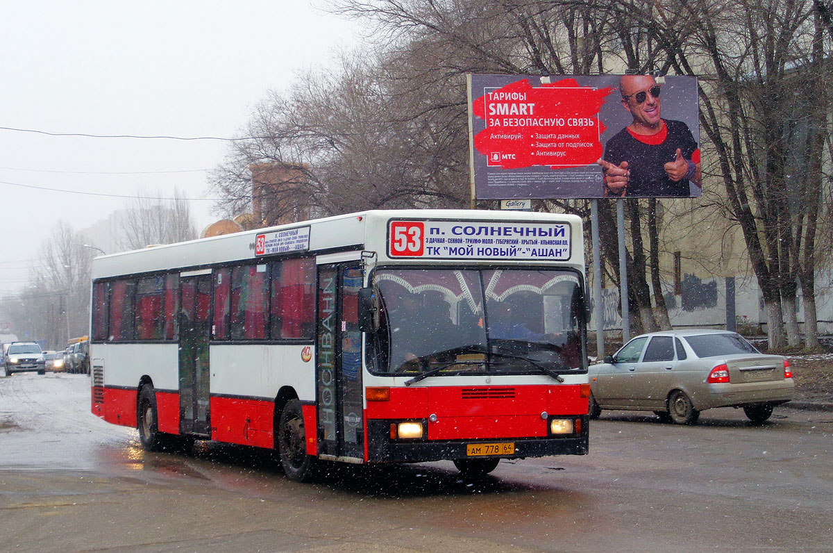 Саратовская область, Mercedes-Benz O405N № АМ 778 64