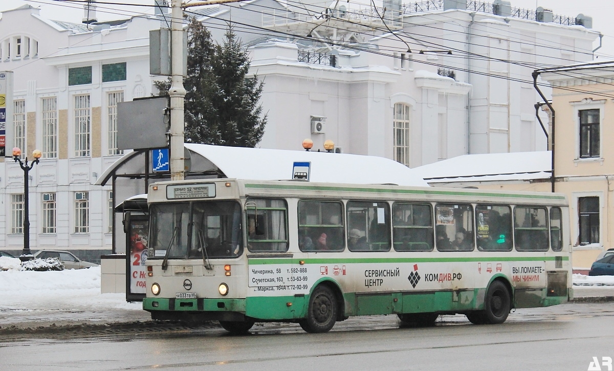 Тамбовская область, ЛиАЗ-5256.25 № Н 033 ТВ 68